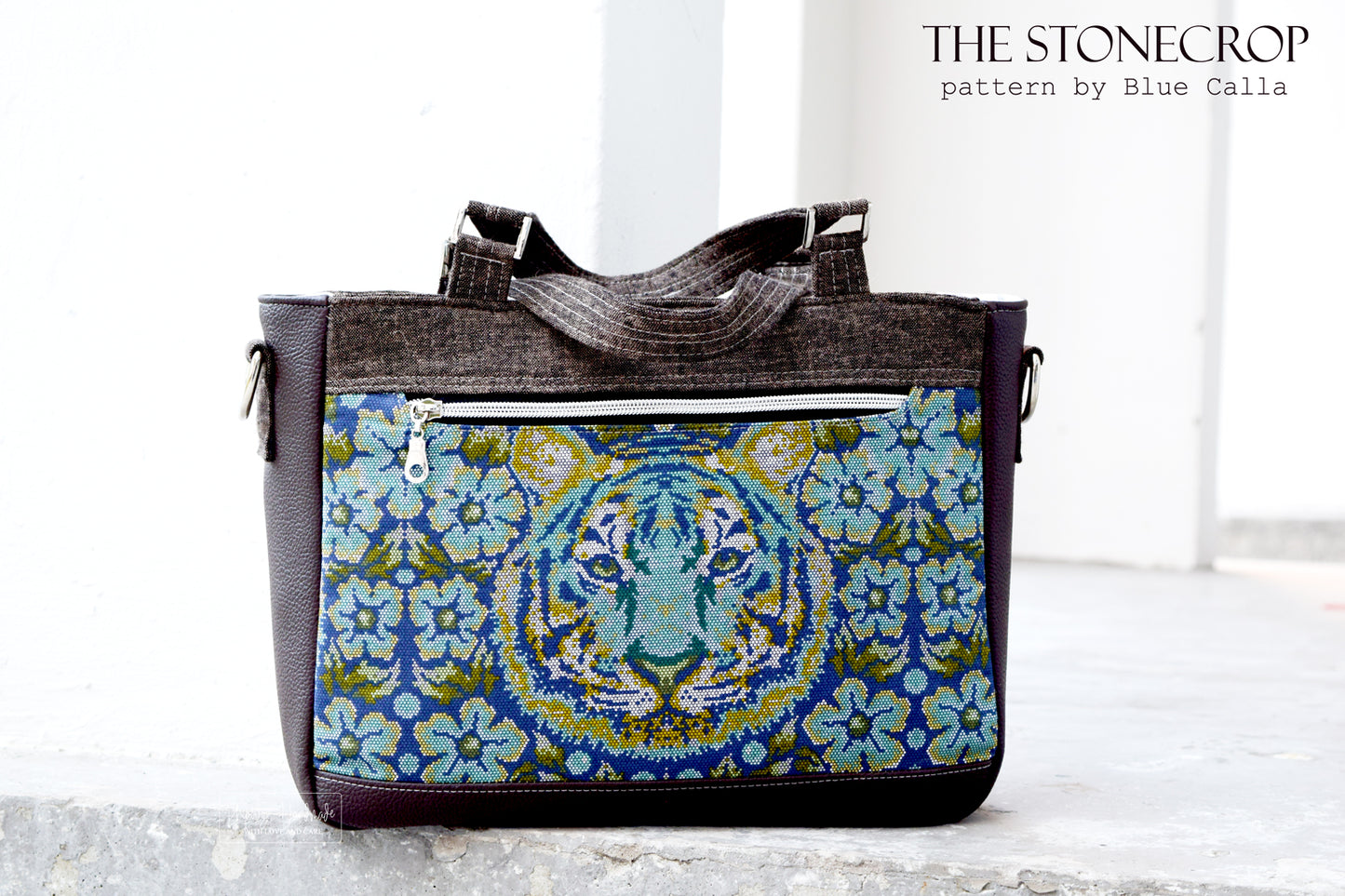 The Stonecrop Organizer Satchel - PDF Sewing Pattern