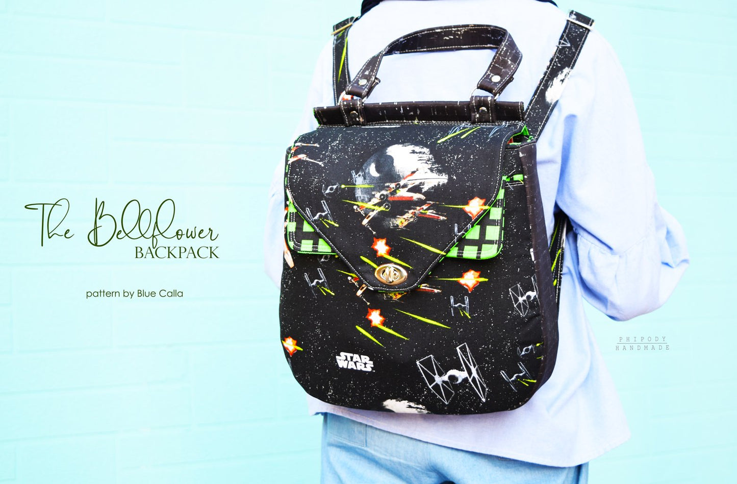 The Bellflower Backpack - PDF Sewing pattern