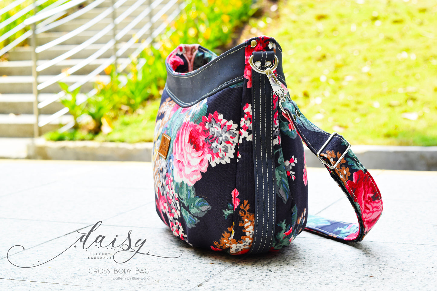 The Daisy Cross Body Bag - PDF Sewing pattern