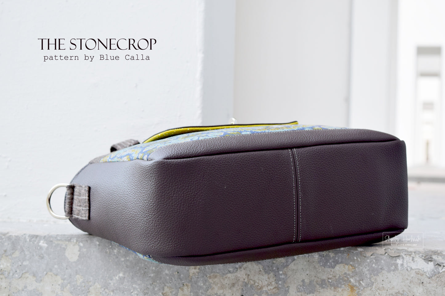 The Stonecrop Organizer Satchel - PDF Sewing Pattern