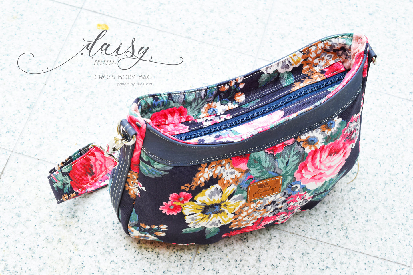 The Daisy Cross Body Bag - PDF Sewing pattern