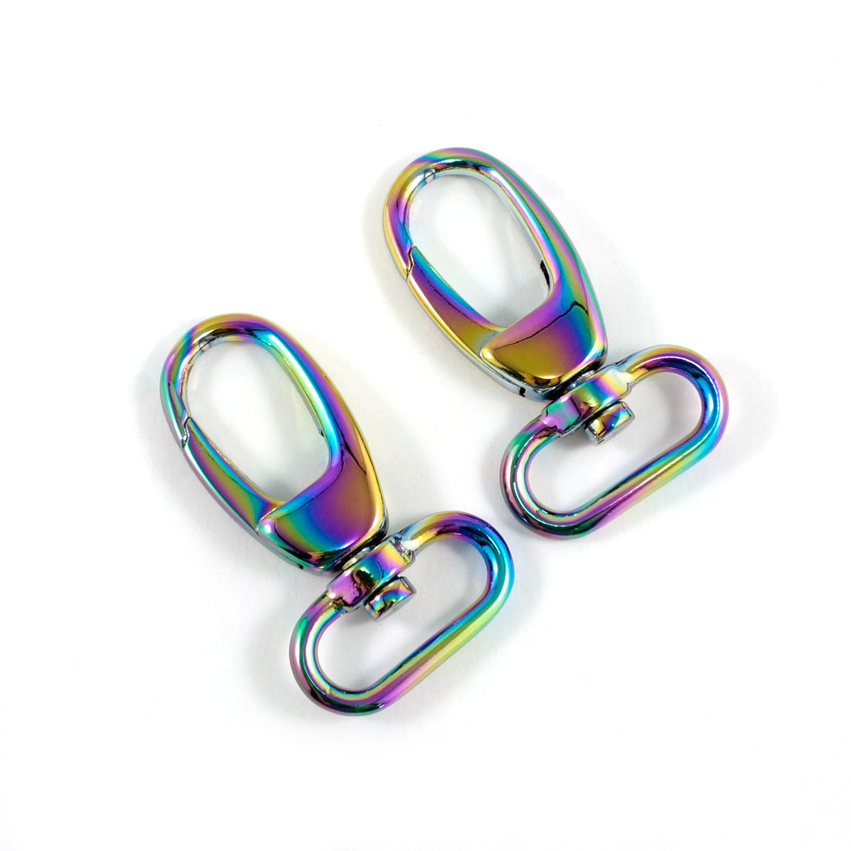 1" swivels (SET of 2) - Available in 5 metal finishes