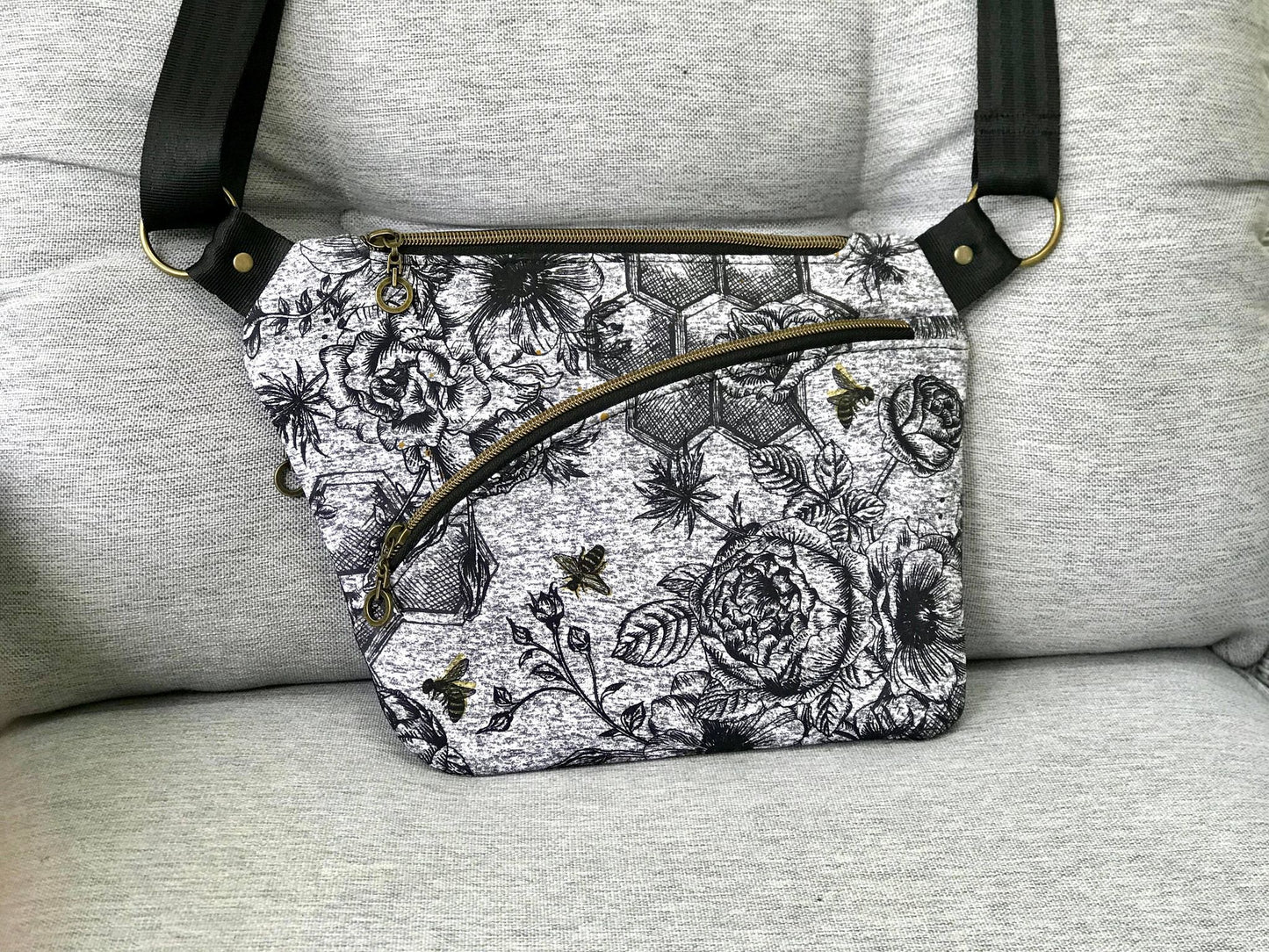Foxtail Cross Body Sling - PDF Sewing Pattern
