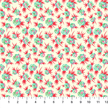 SALE True Kisses by Heather Bailey - Ditsy Floral in Red