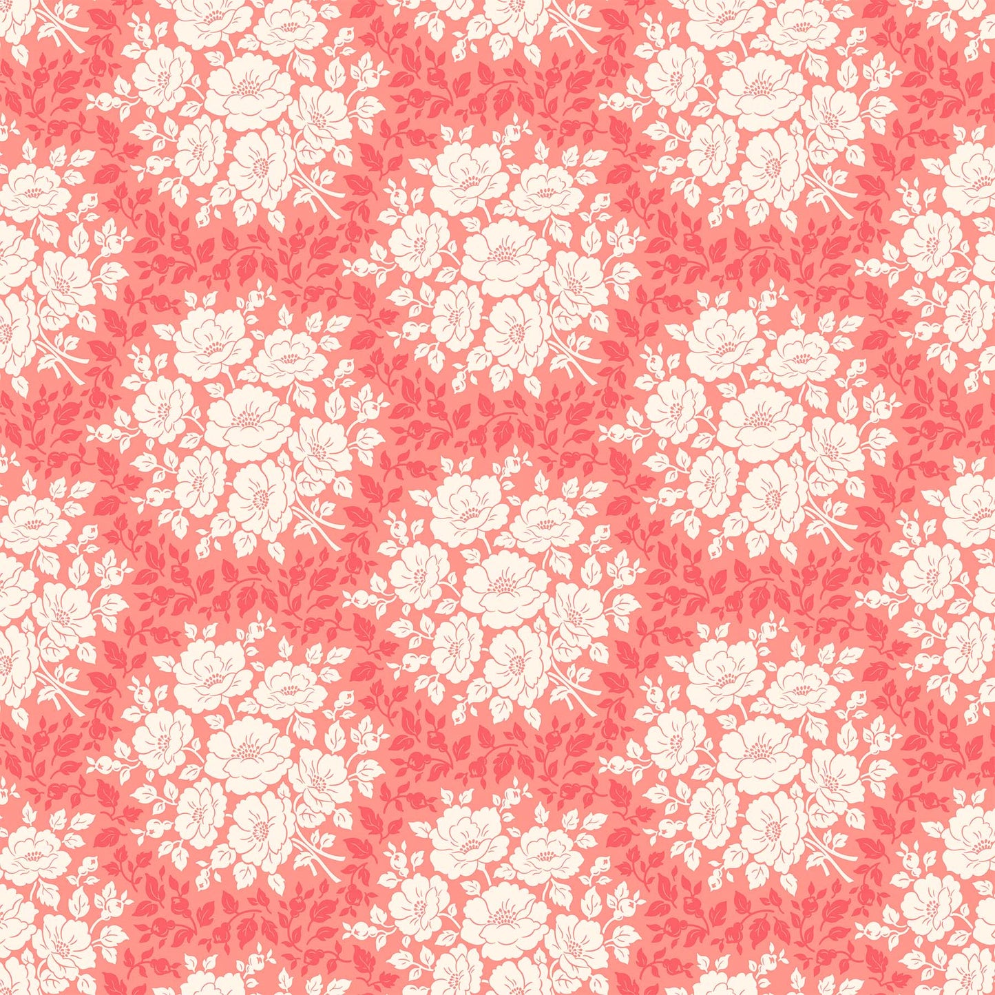Local Honey by Heather Bailey - Morning Bloom in Coral