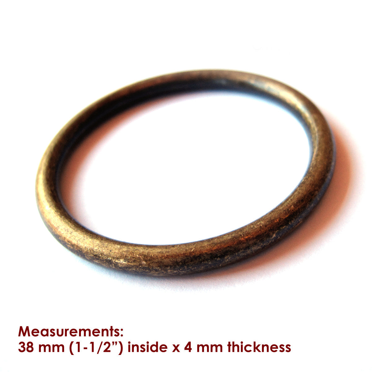 1.5" O-rings (SET of 4) - Available in 6 metal finishes