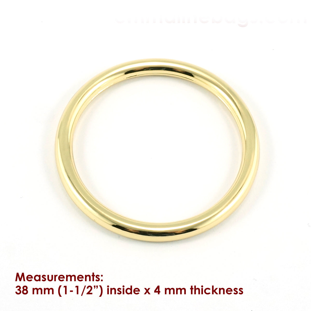 1.5" O-rings (SET of 4) - Available in 6 metal finishes