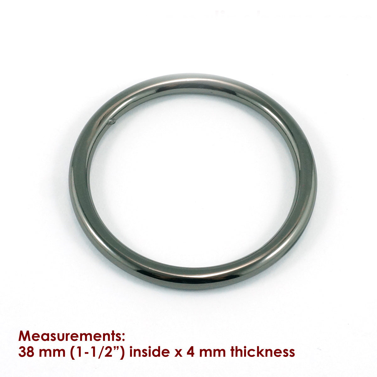1.5" O-rings (SET of 4) - Available in 6 metal finishes