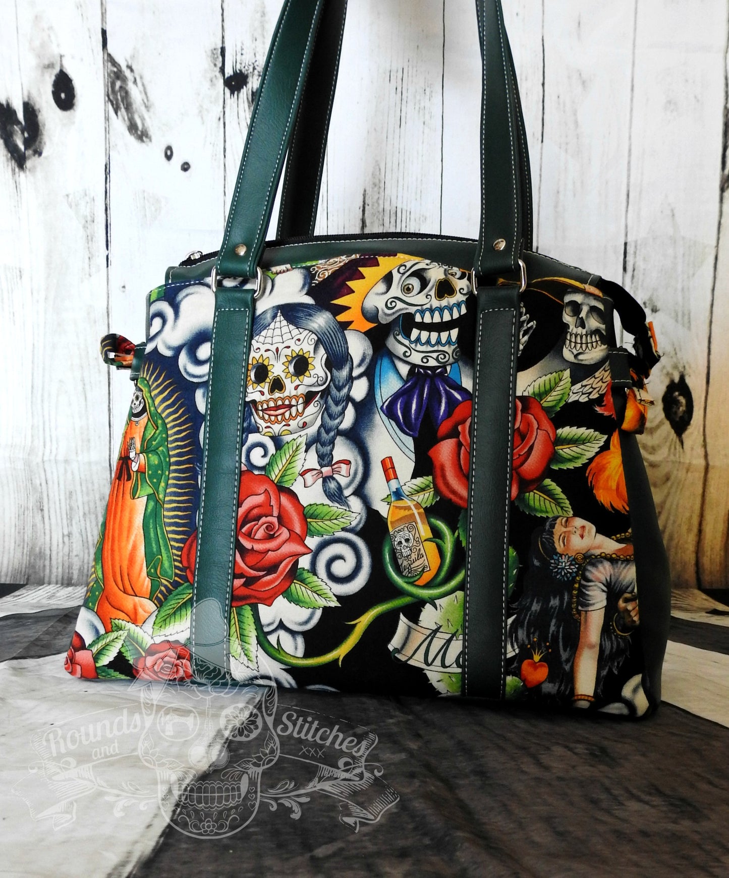 The Snowdrop Satchel in 2 sizes - PDF Sewing Pattern
