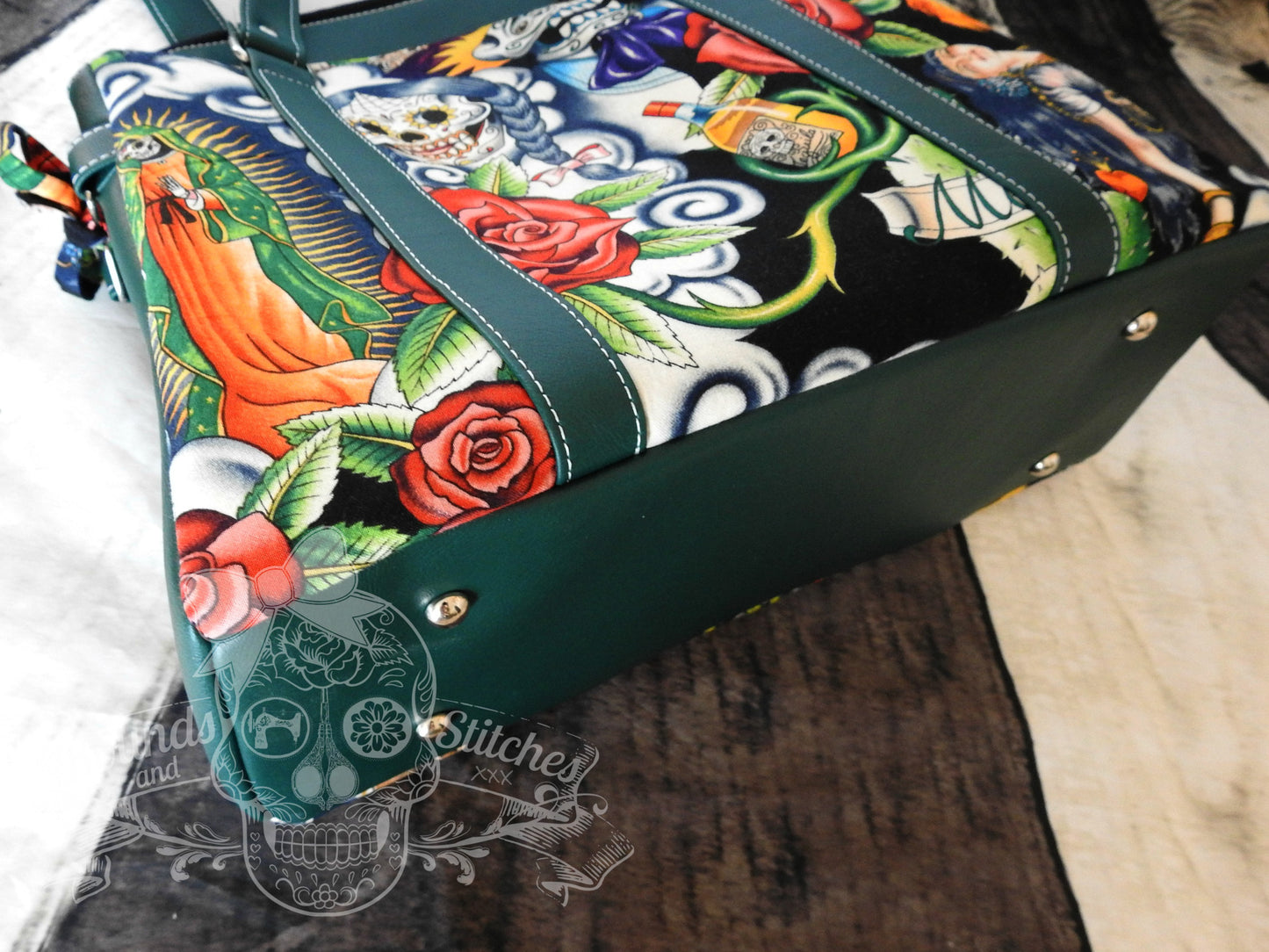 The Snowdrop Satchel in 2 sizes - PDF Sewing Pattern