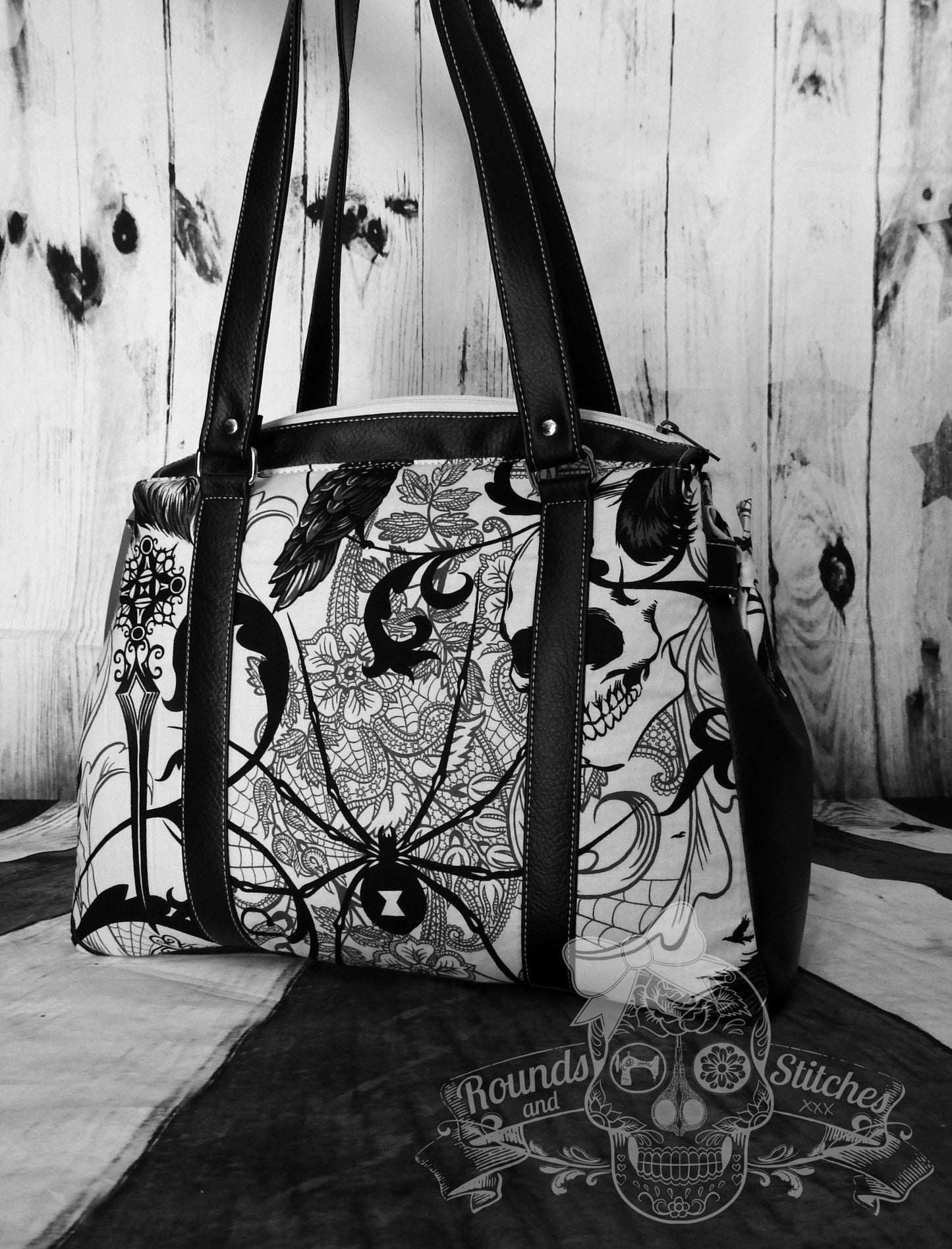 The Snowdrop Satchel in 2 sizes - PDF Sewing Pattern