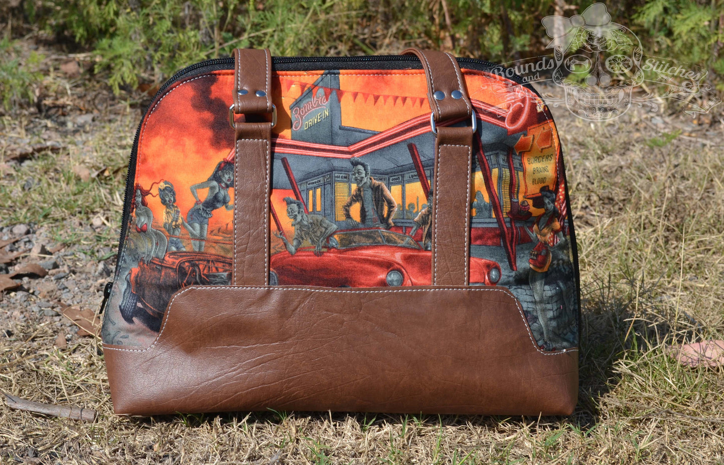 The Boronia Bowler Bag - PDF Sewing pattern