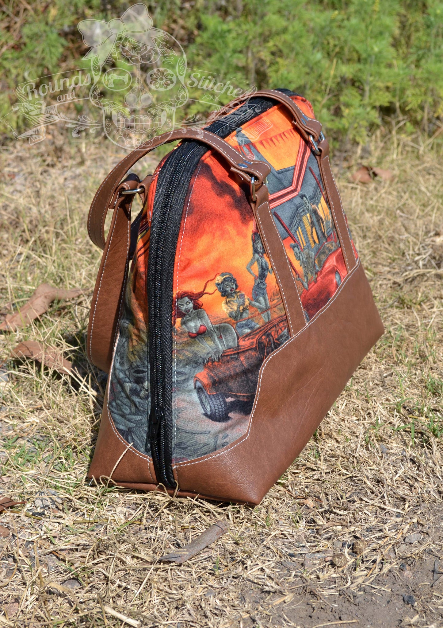 The Boronia Bowler Bag - PDF Sewing pattern