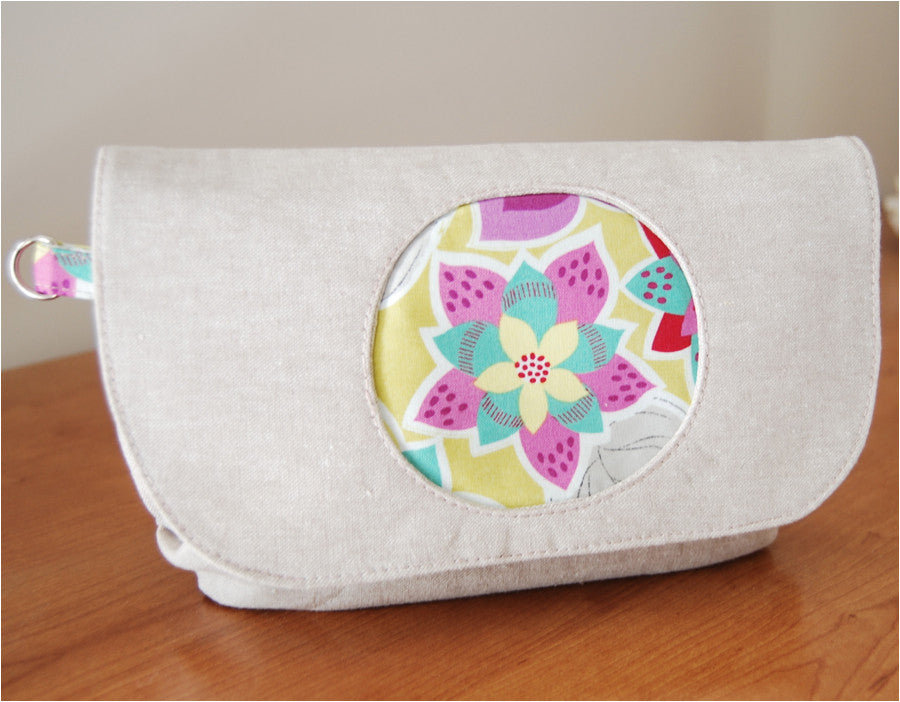 The Morning Glory Pouch - FREE PDF Sewing Pattern