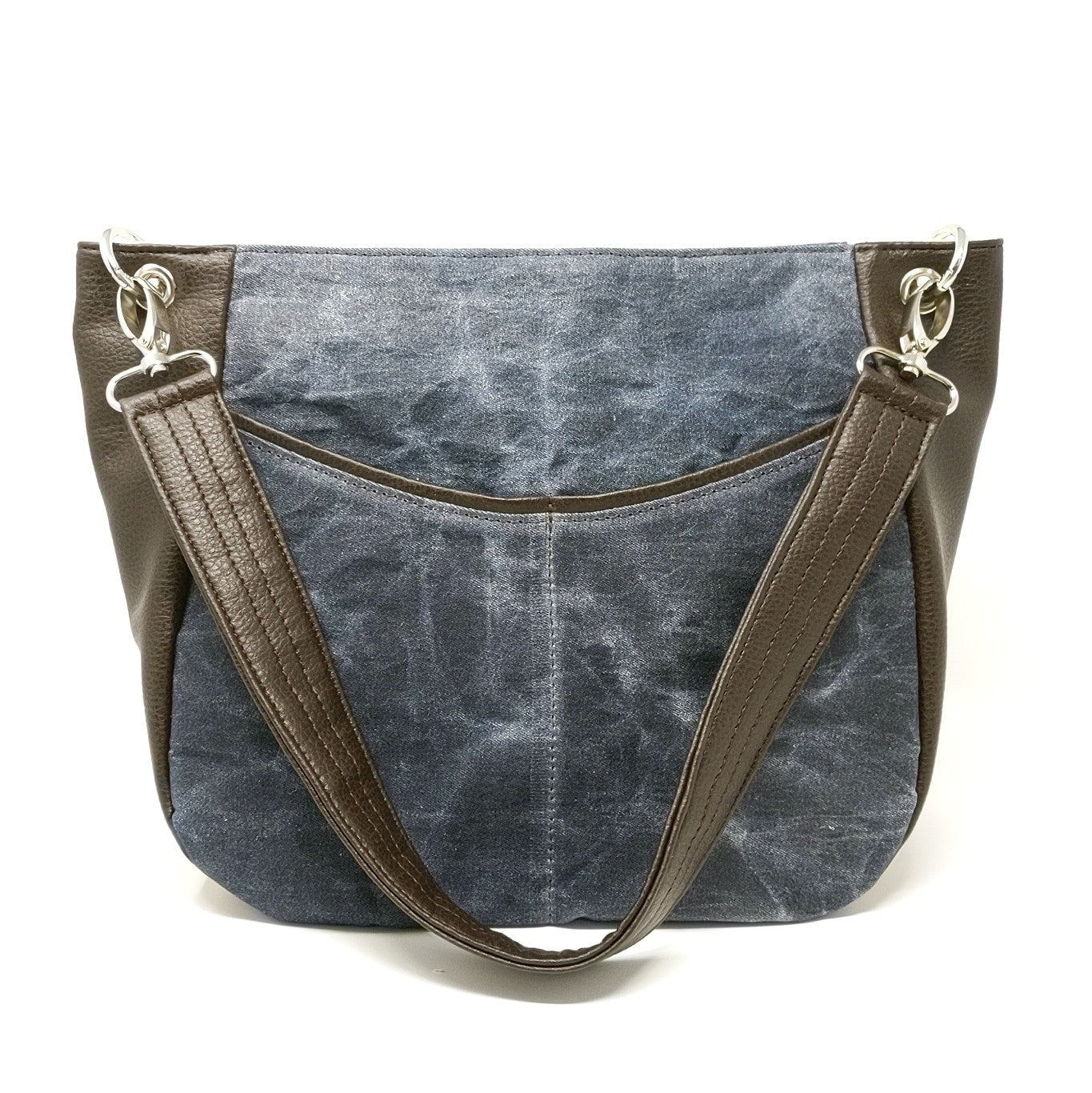 The Delphinium Hobo bag in 2 sizes - PDF sewing pattern