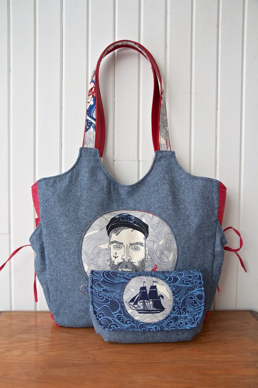 The Morning Glory Pouch - FREE PDF Sewing Pattern