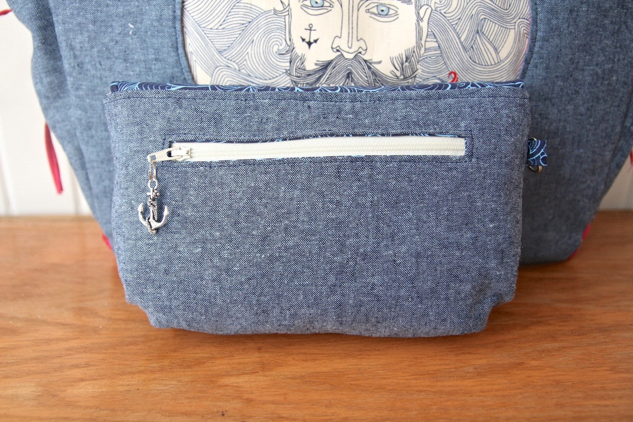 The Morning Glory Pouch - FREE PDF Sewing Pattern