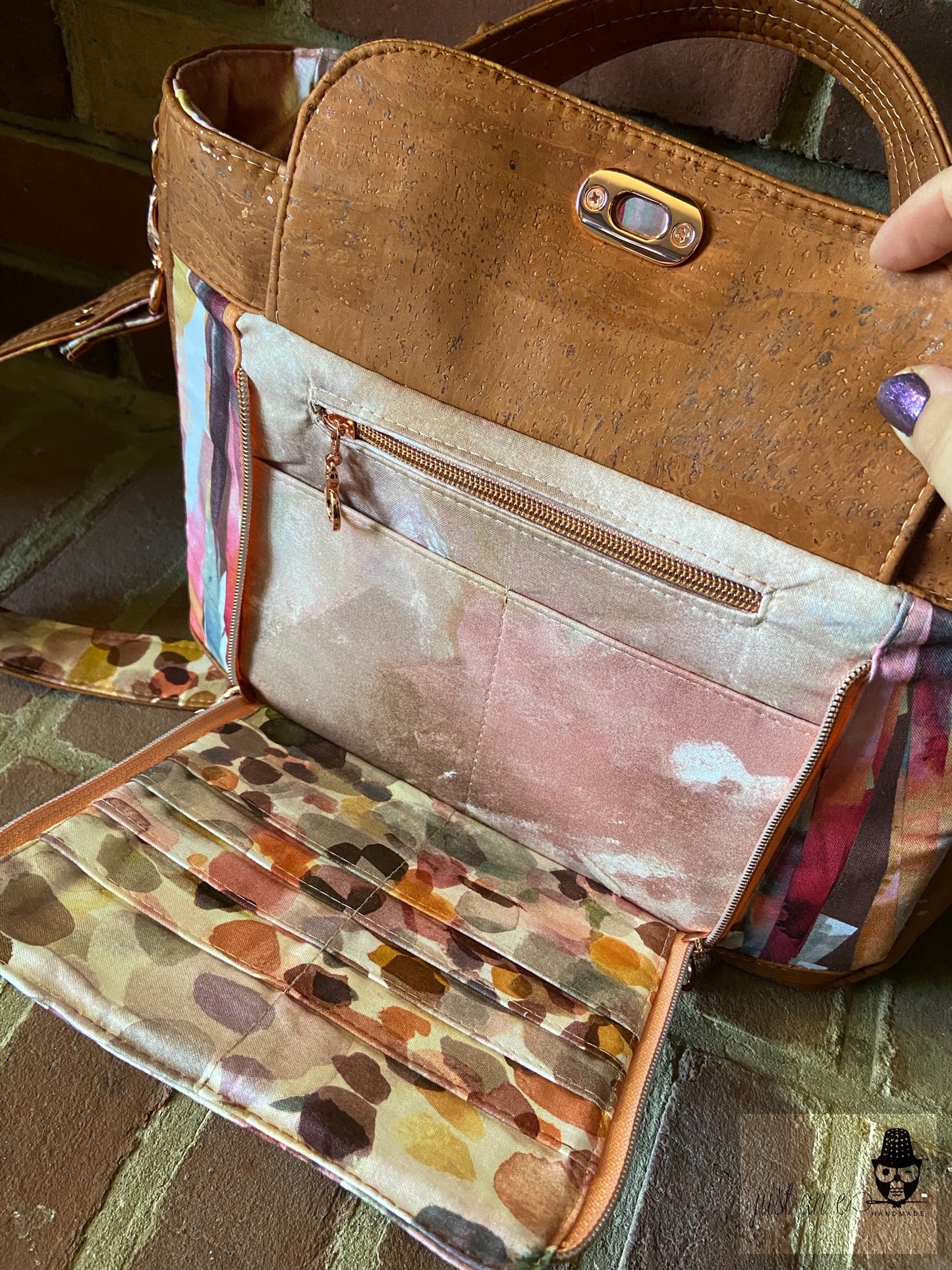 The Stonecrop Organizer Satchel - PDF Sewing Pattern