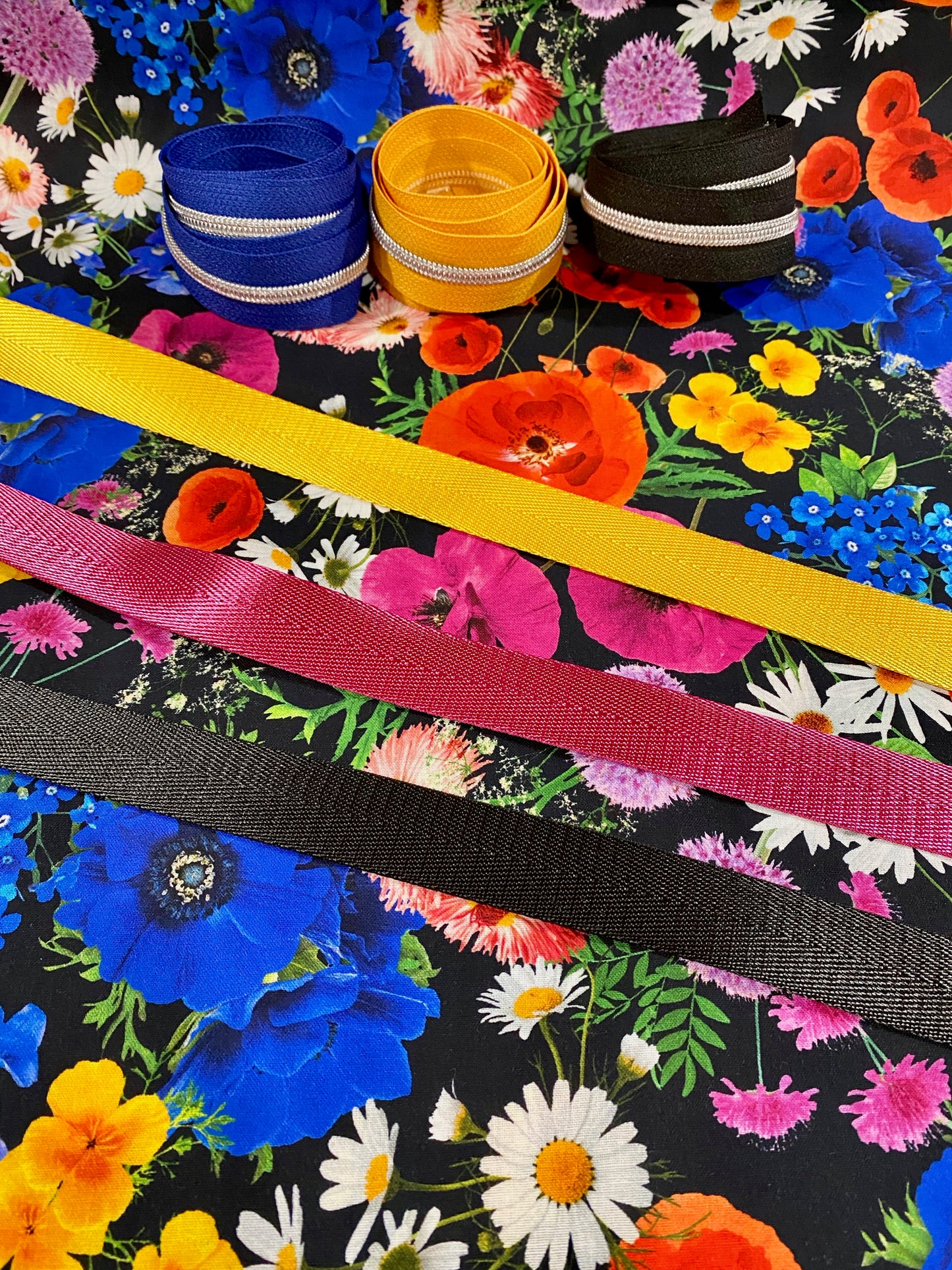 Large Colorful Bright Florals - Timeless Treasures
