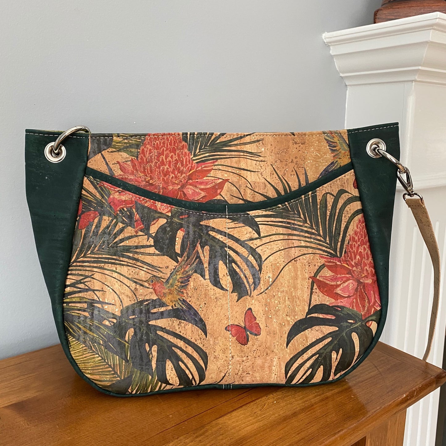 The Delphinium Hobo bag in 2 sizes - PDF sewing pattern