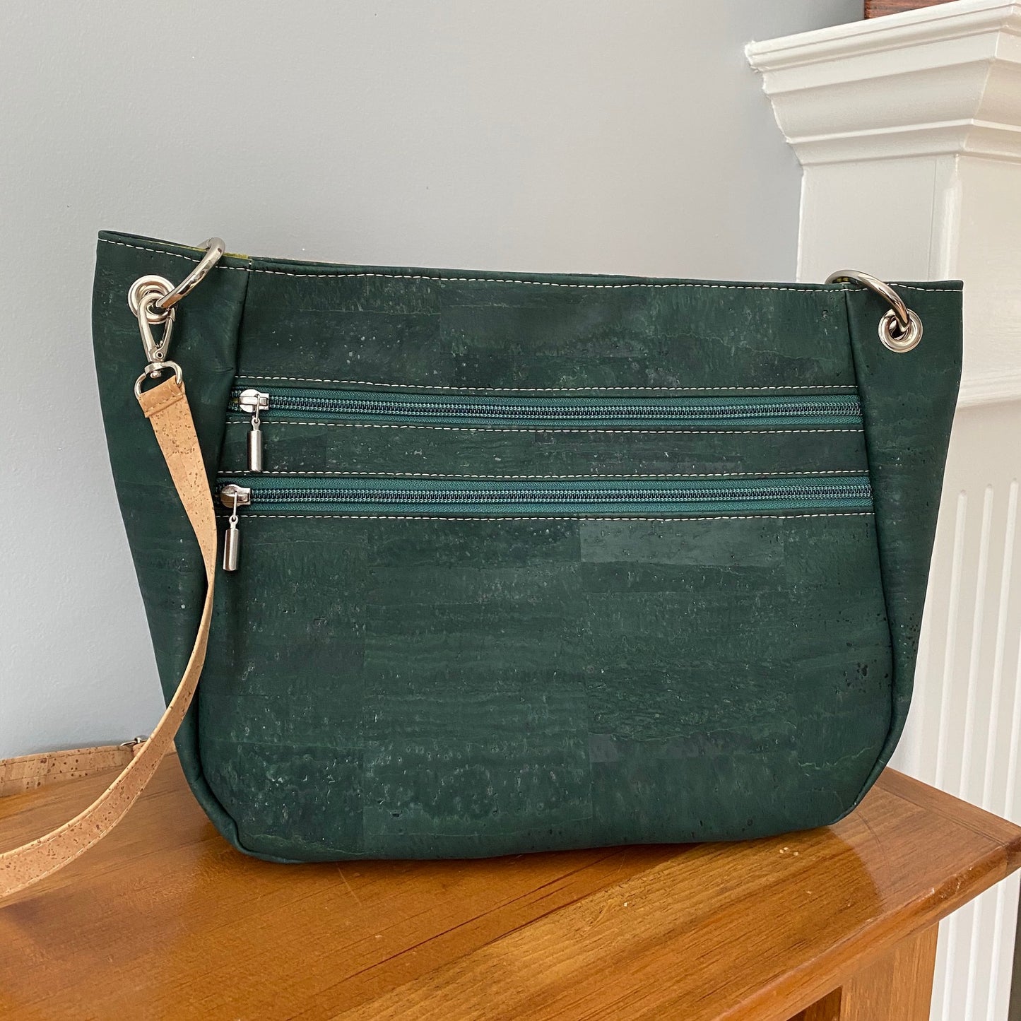 The Delphinium Hobo bag in 2 sizes - PDF sewing pattern