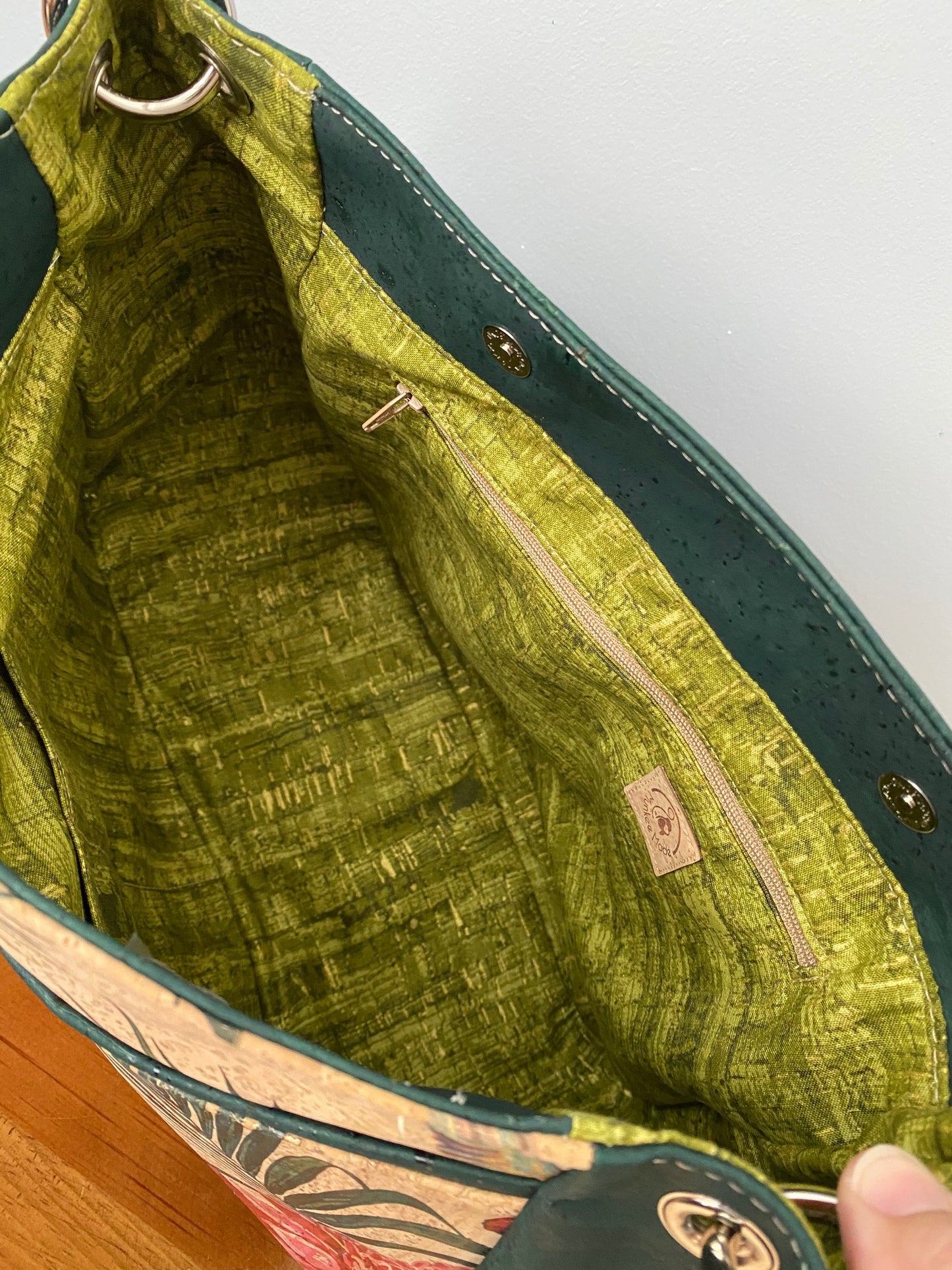 The Delphinium Hobo bag in 2 sizes - PDF sewing pattern