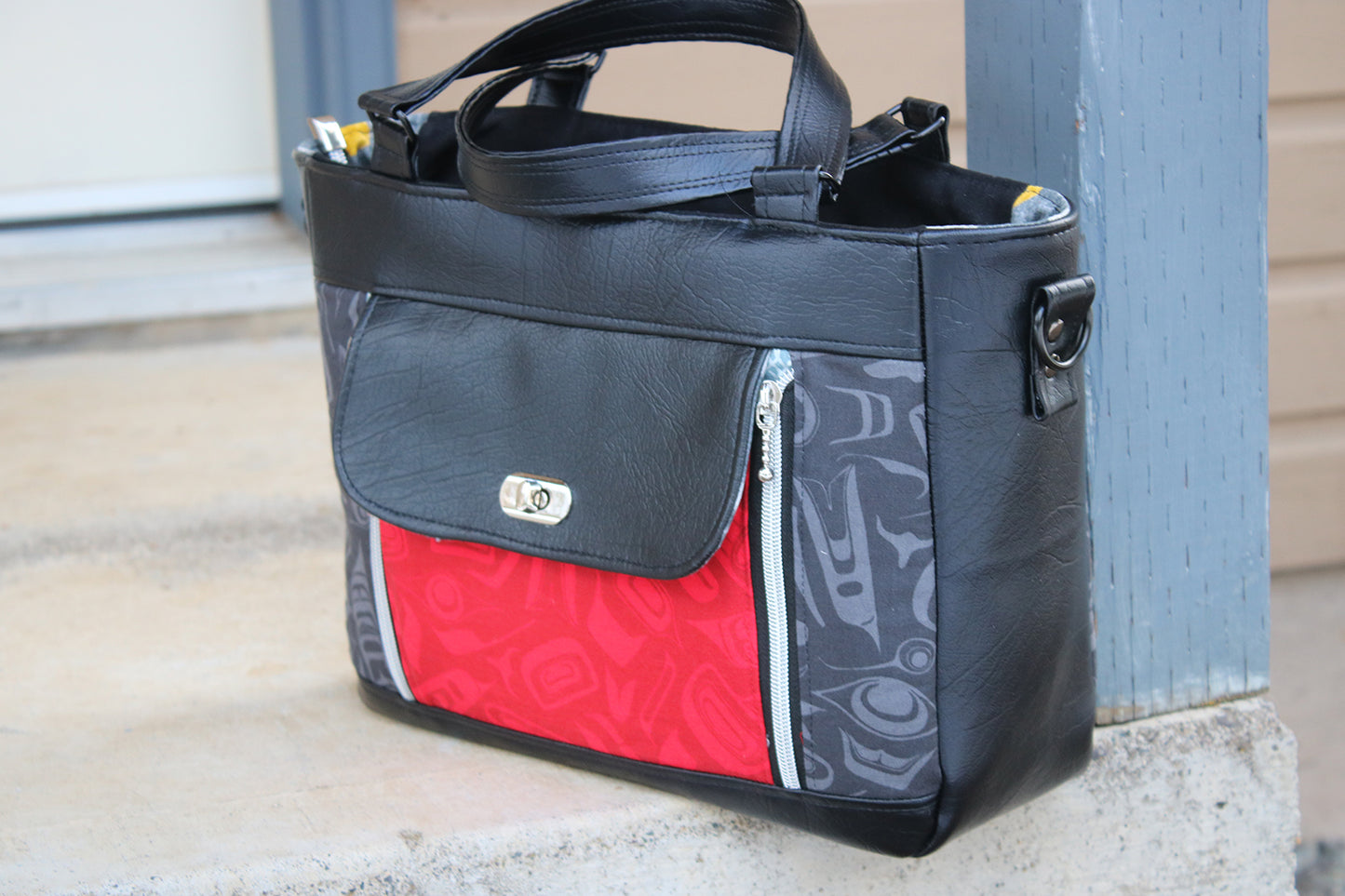The Stonecrop Organizer Satchel - PDF Sewing Pattern