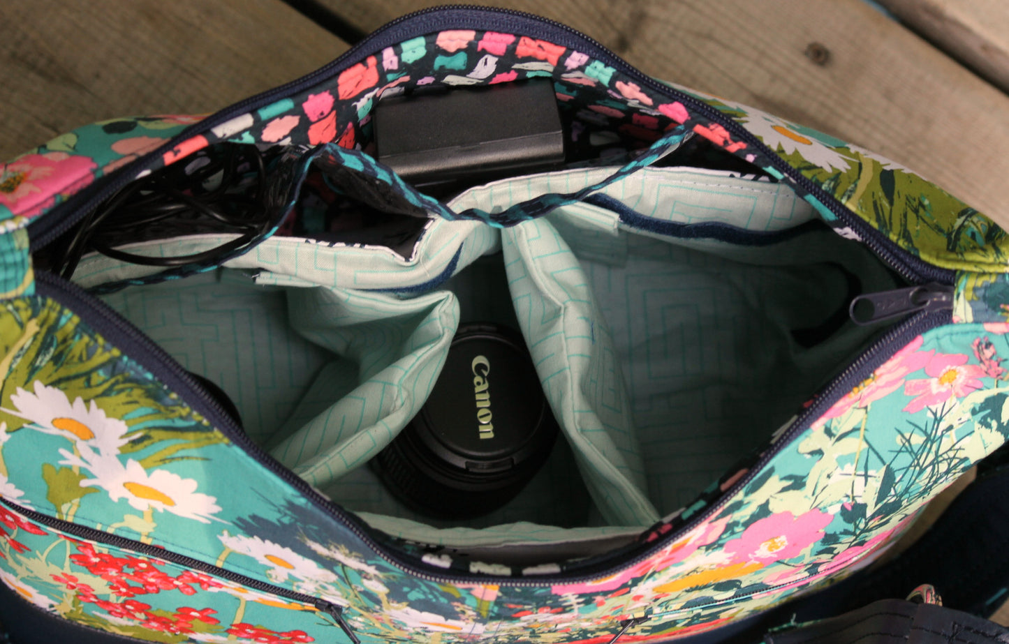 The Hosta Hobo Camera Bag - PDF Sewing Pattern