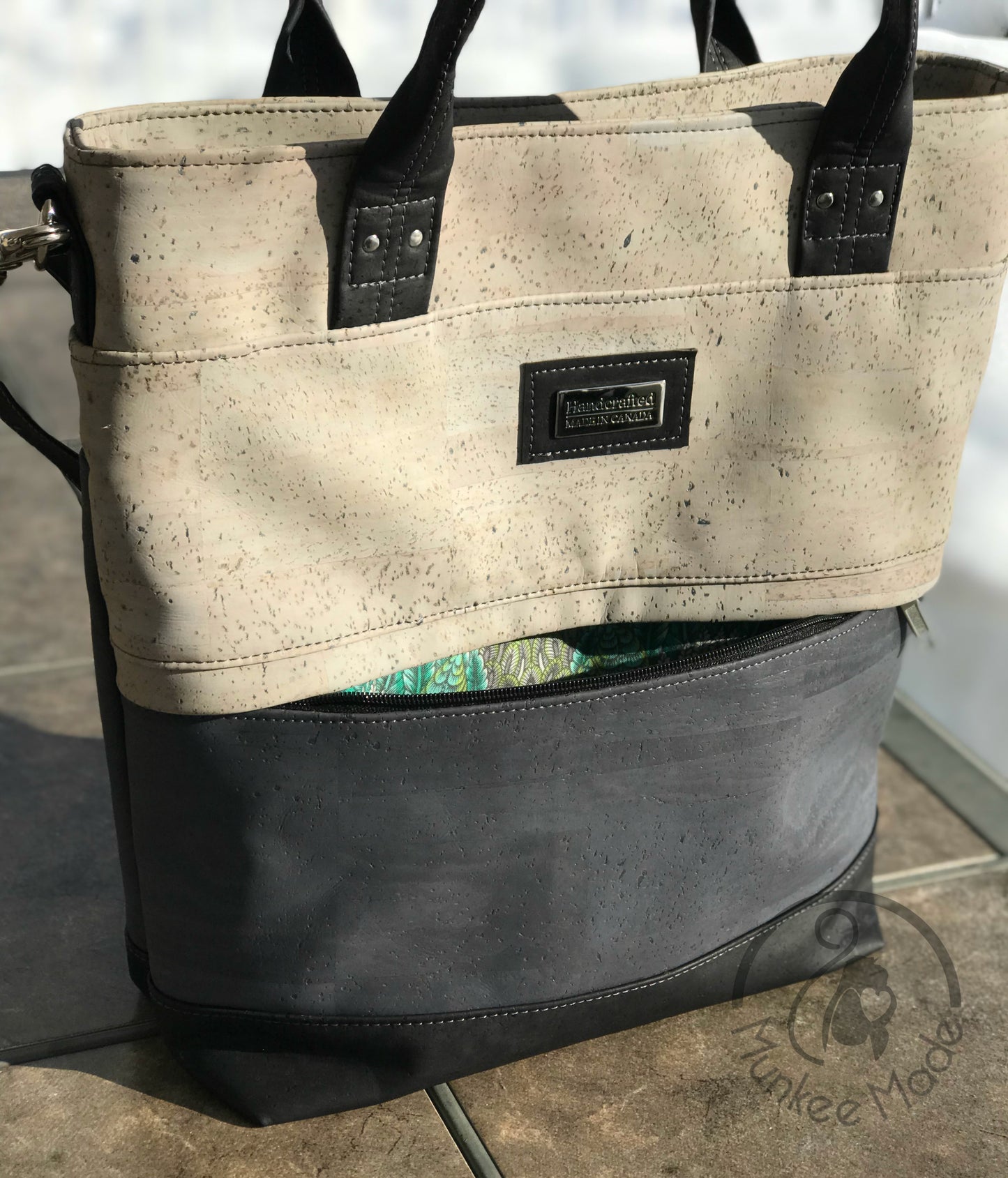 The Waterlily Waxed Canvas Tote (2 versions) - PDF Sewing pattern