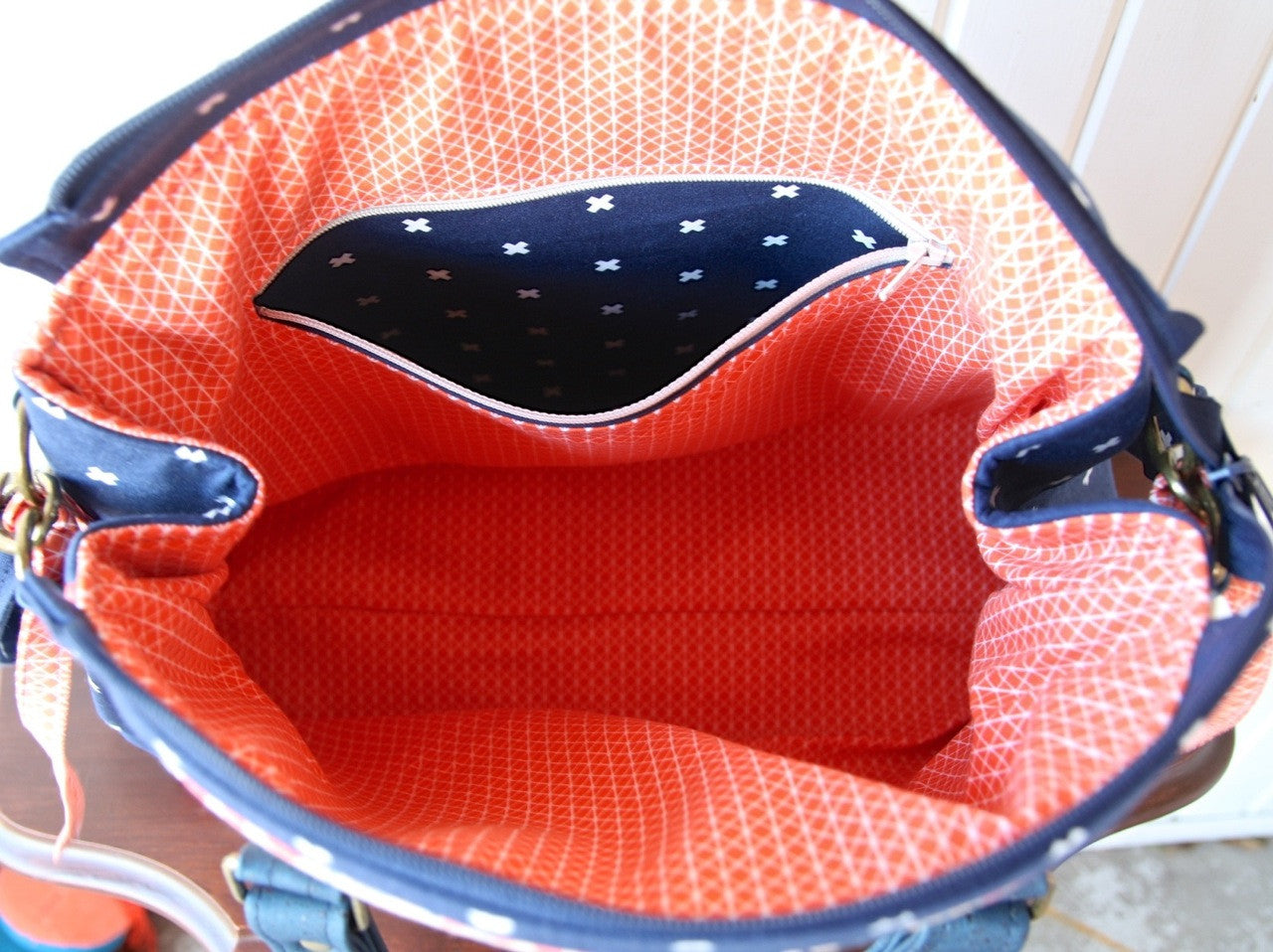 The Snowdrop Satchel in 2 sizes - PDF Sewing Pattern