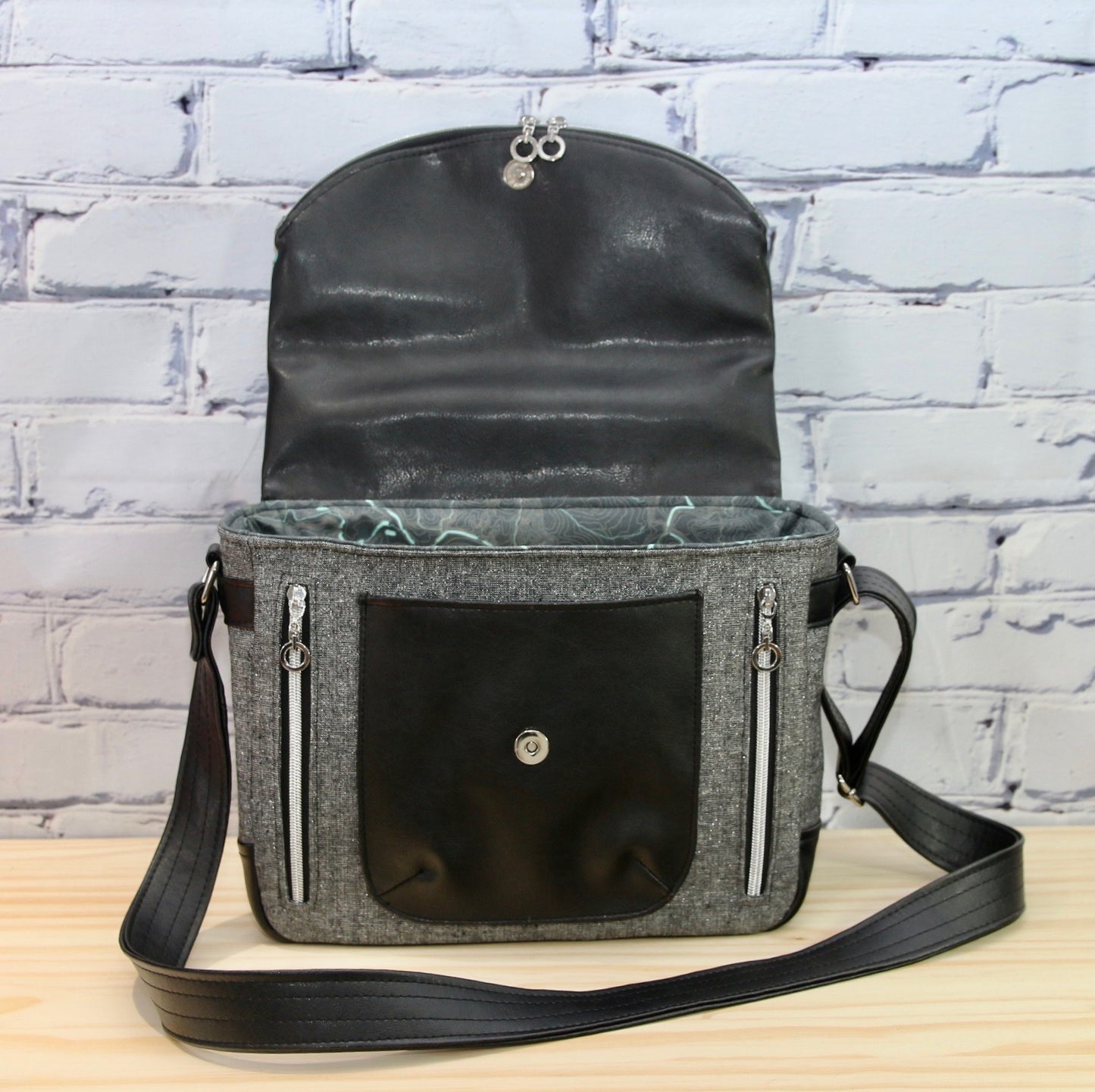 The Lunaria Satchel - PDF sewing pattern