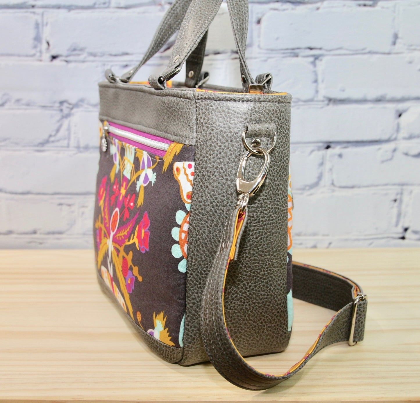 The Stonecrop Organizer Satchel - PDF Sewing Pattern