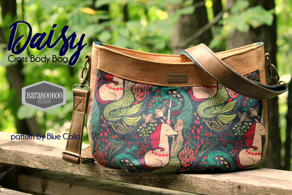 The Daisy Cross Body Bag - PDF Sewing pattern