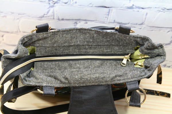 The Rose Gathered Shoulder Bag - PDF Sewing Pattern