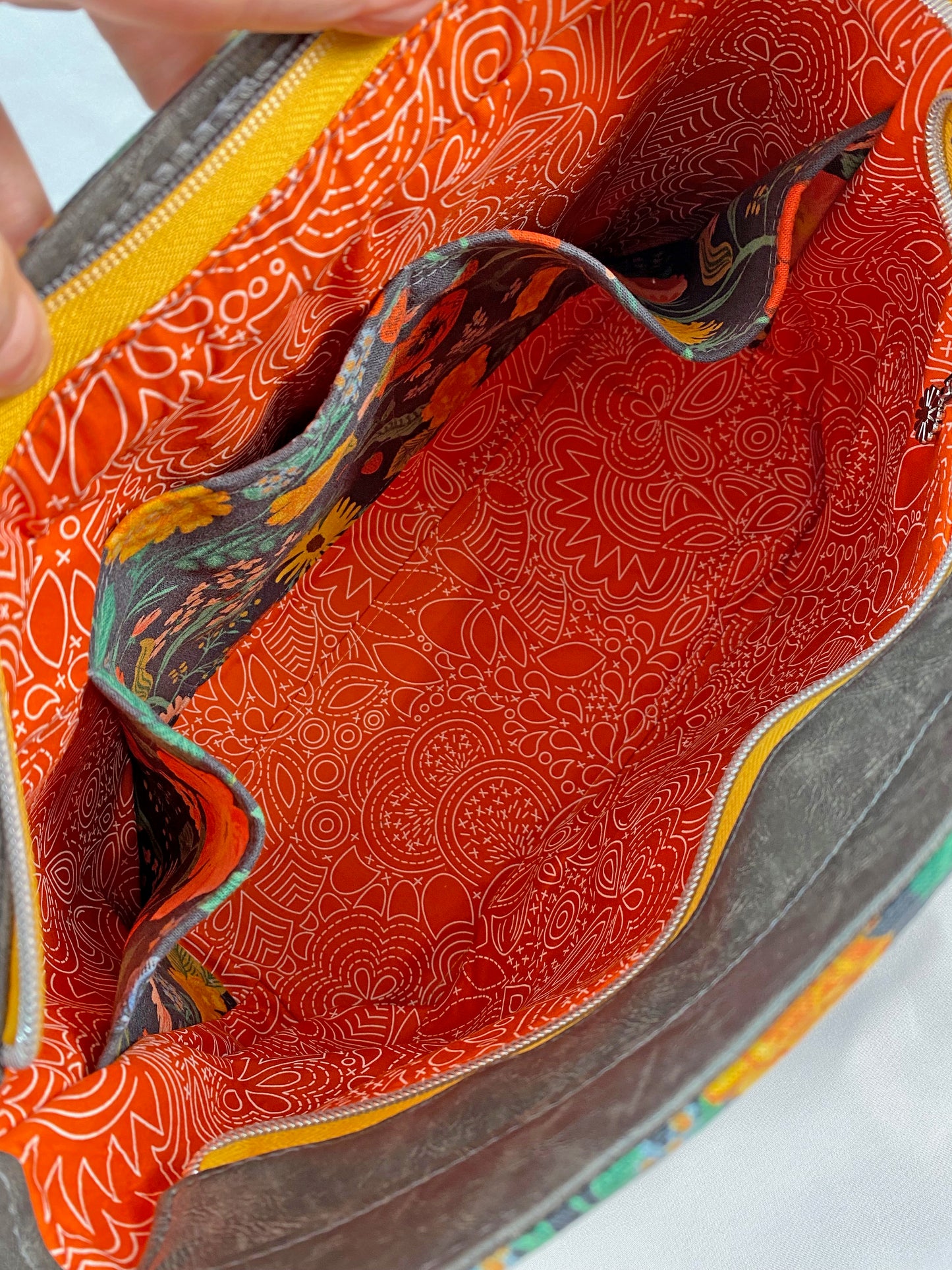 Passion Flower Tote - PDF Sewing pattern