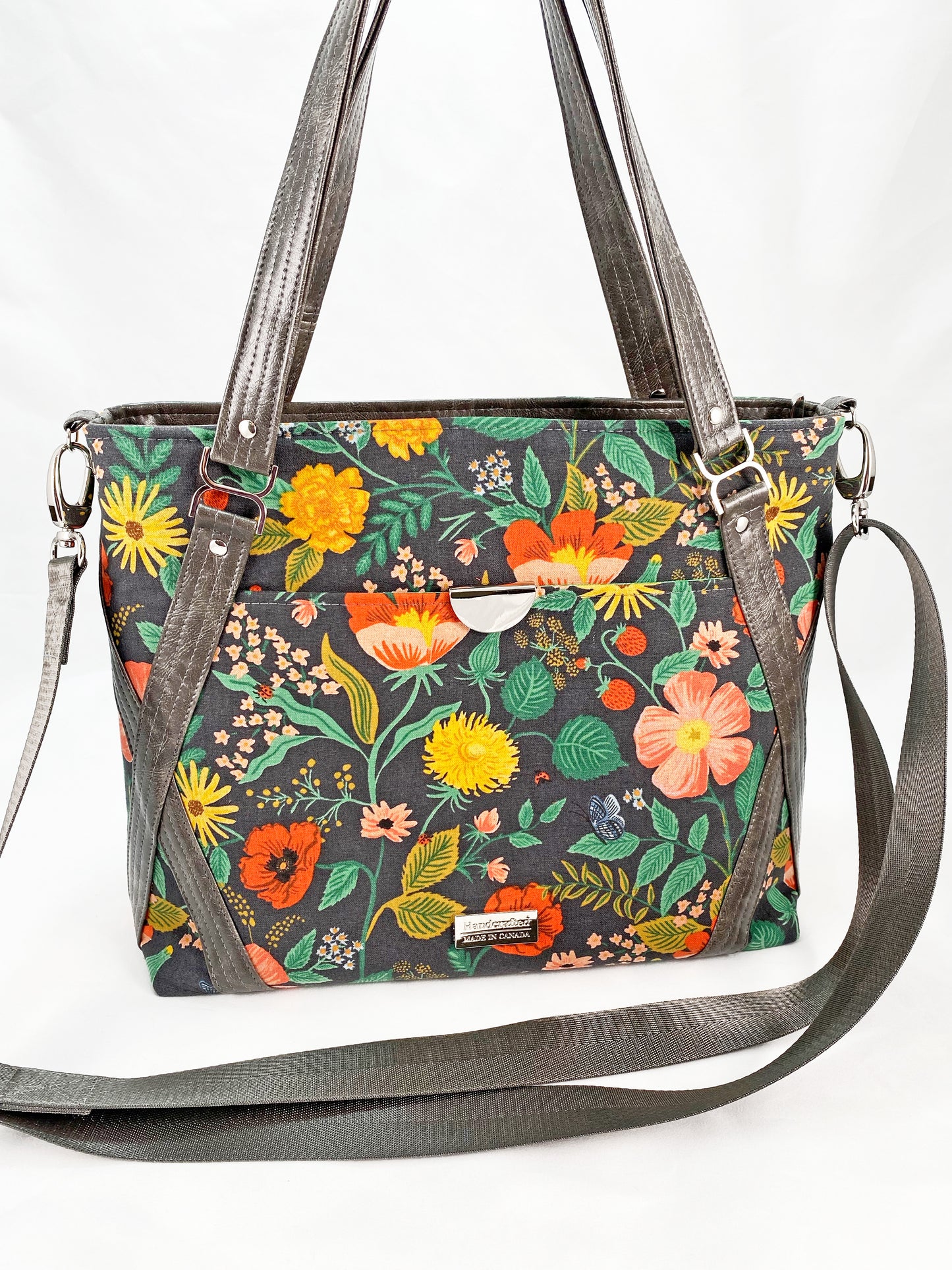 Passion Flower Tote - PDF Sewing pattern