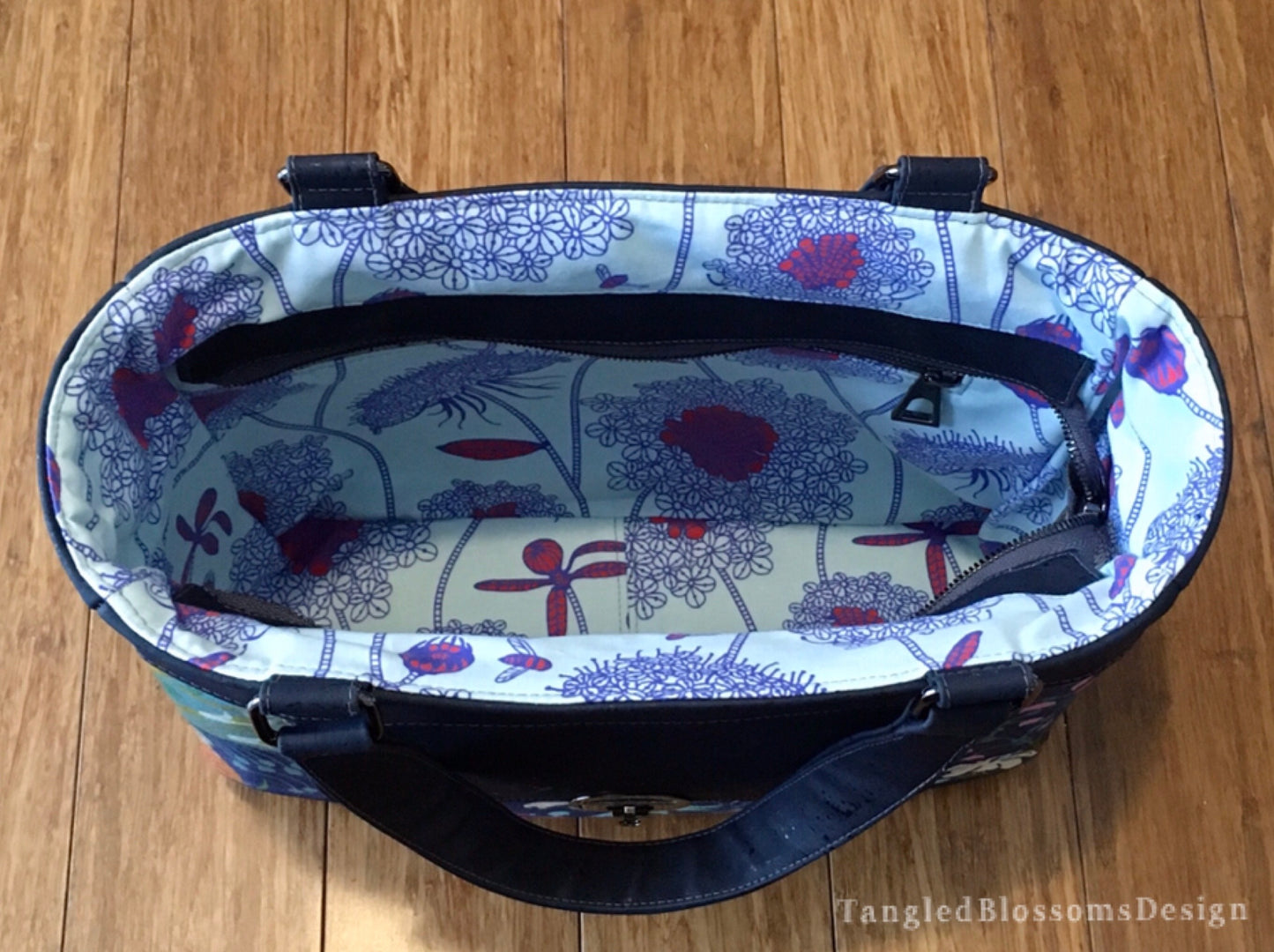 The Stonecrop Organizer Satchel - PDF Sewing Pattern