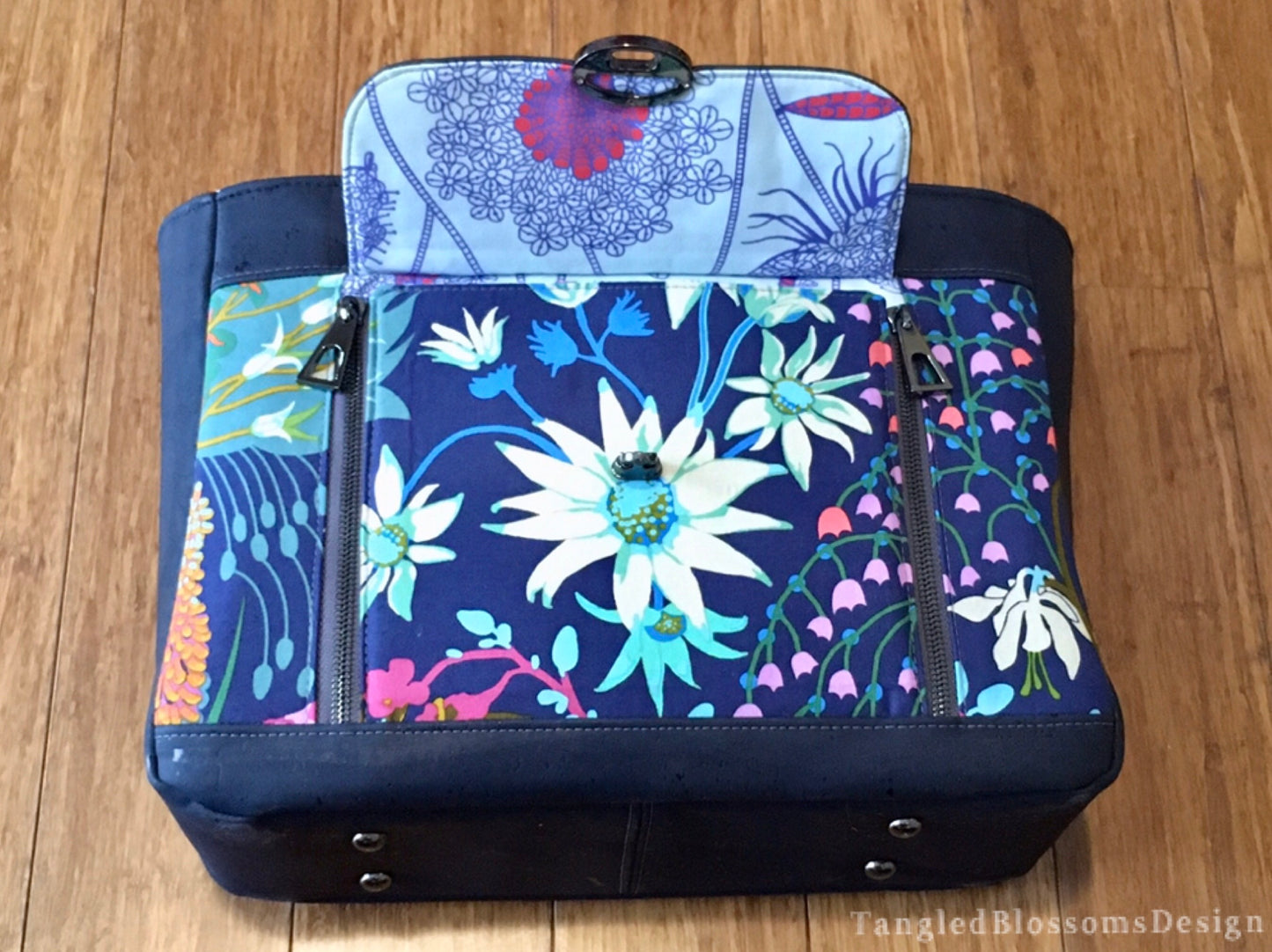 The Stonecrop Organizer Satchel - PDF Sewing Pattern