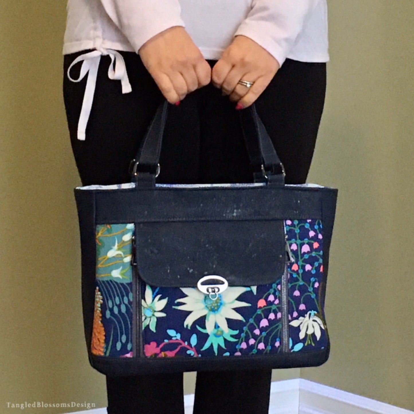 The Stonecrop Organizer Satchel - PDF Sewing Pattern