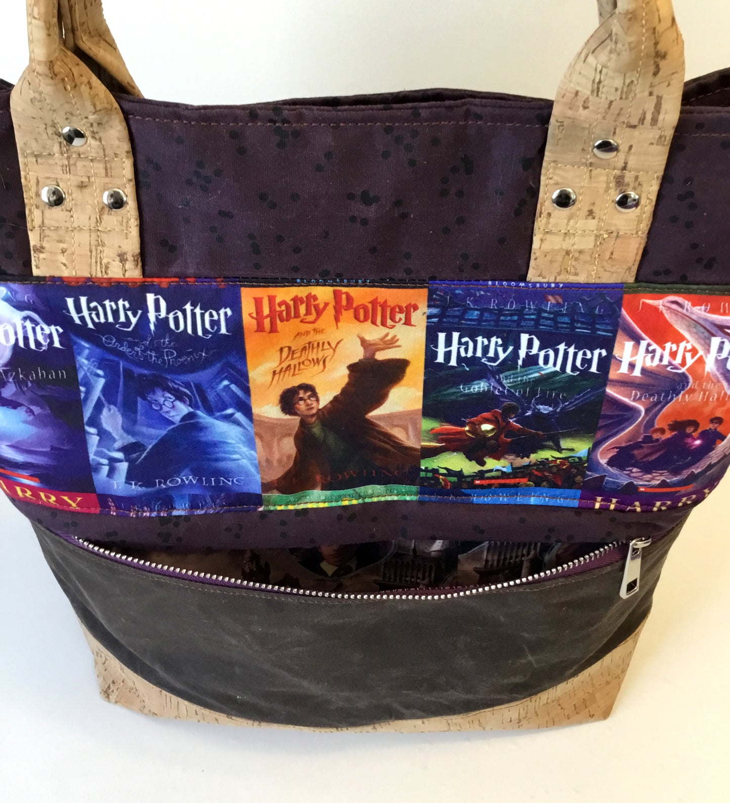 The Waterlily Waxed Canvas Tote (2 versions) - PDF Sewing pattern