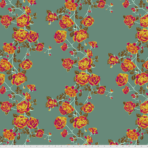 Love Always, AM by Anna Maria Horner - Social Climber in Teal