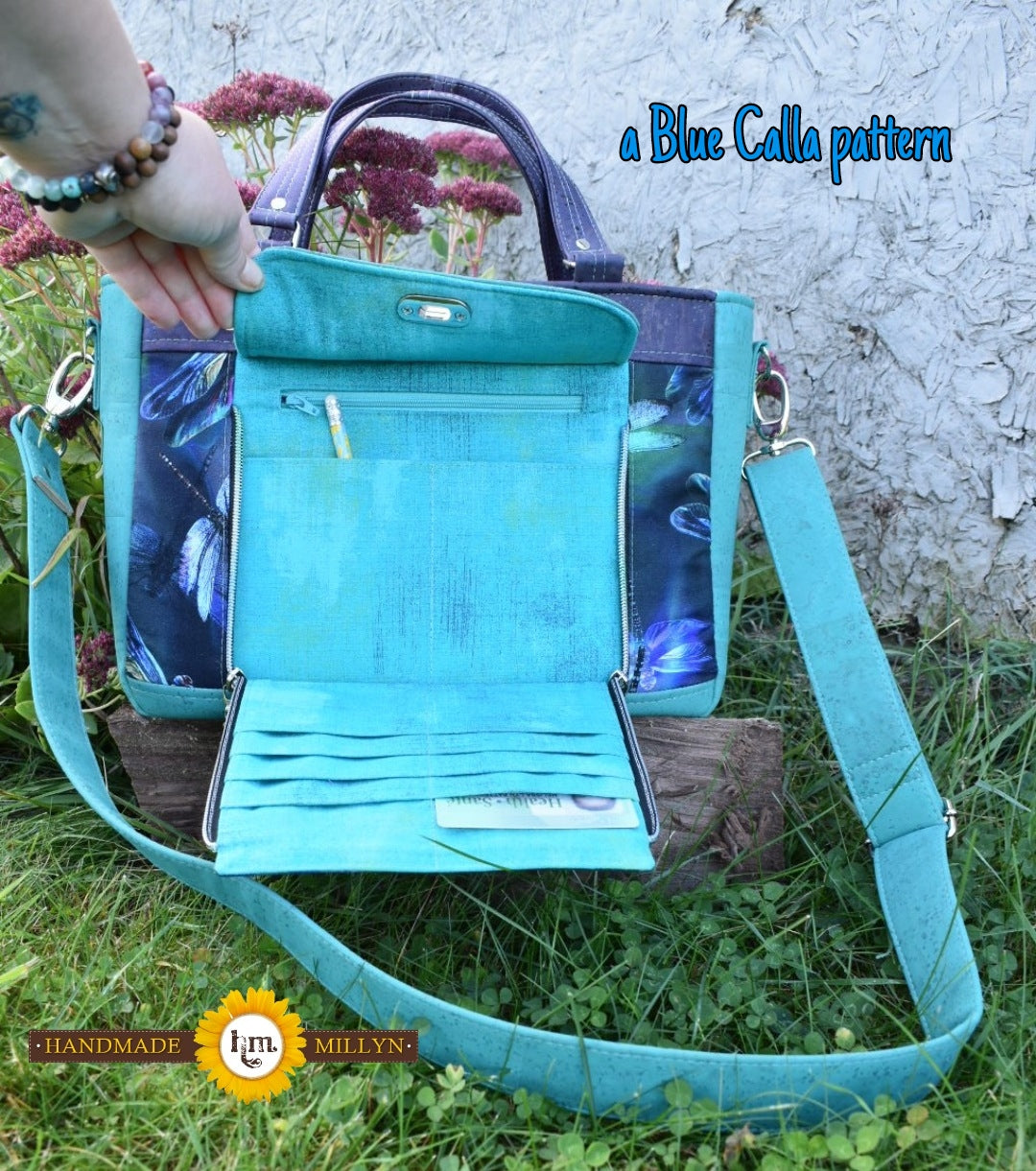 The Stonecrop Organizer Satchel - PDF Sewing Pattern