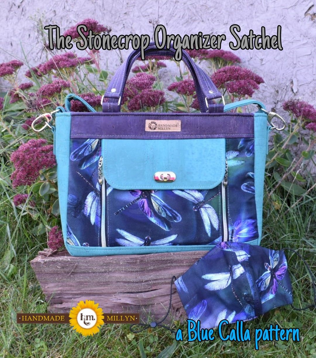 The Stonecrop Organizer Satchel - PDF Sewing Pattern