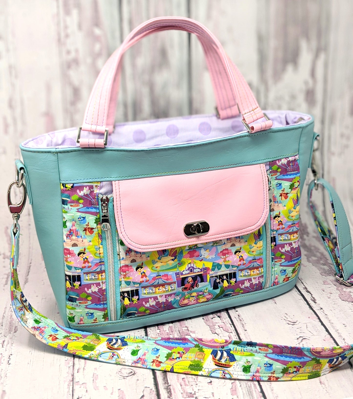 The Stonecrop Organizer Satchel - PDF Sewing Pattern