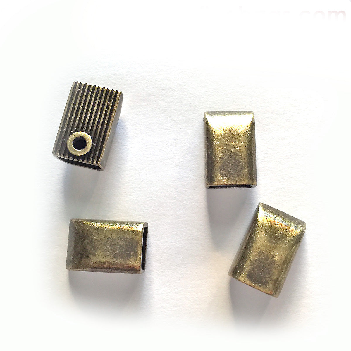 Zipper Ends : 5 pack - Available in 6 metal finishes