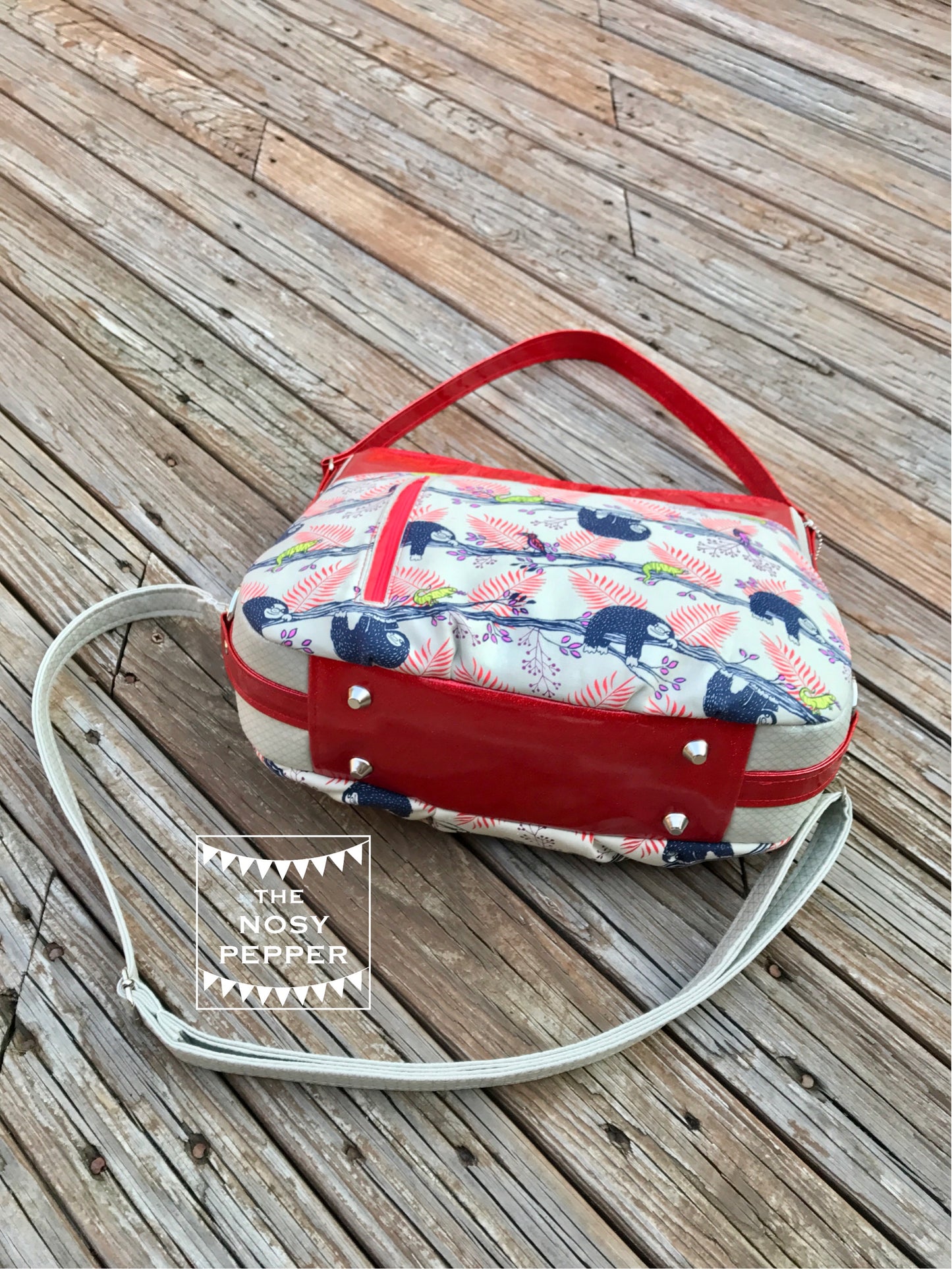 The Hollyhock Hobo Bag in 2 styles - PDF Sewing Pattern
