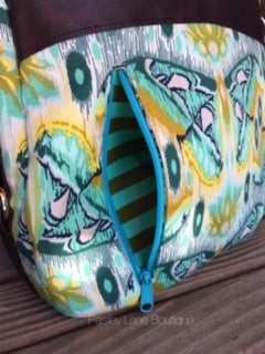 The Hollyhock Hobo Bag in 2 styles - PDF Sewing Pattern
