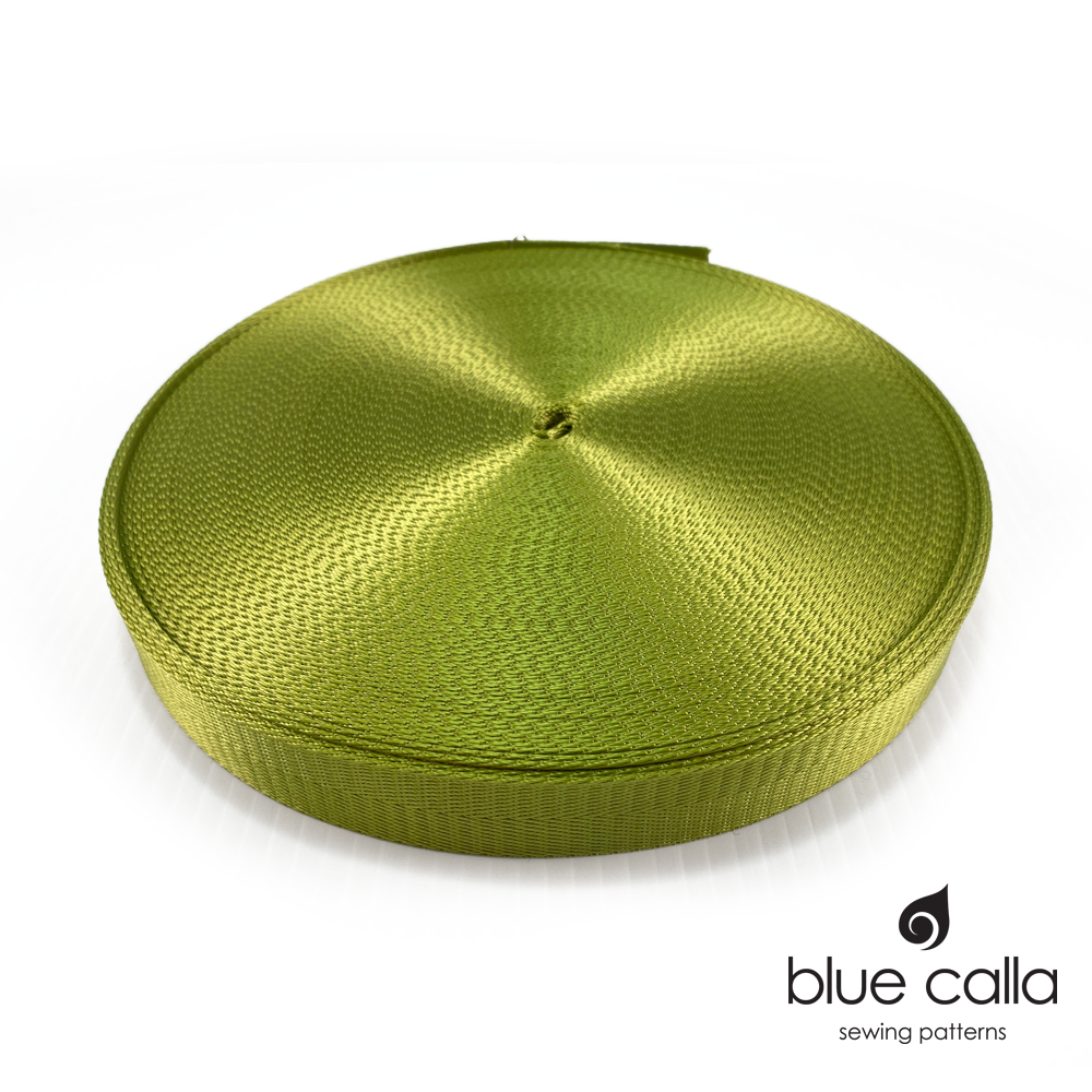 Seat Belt Webbing - KIWI GREEN