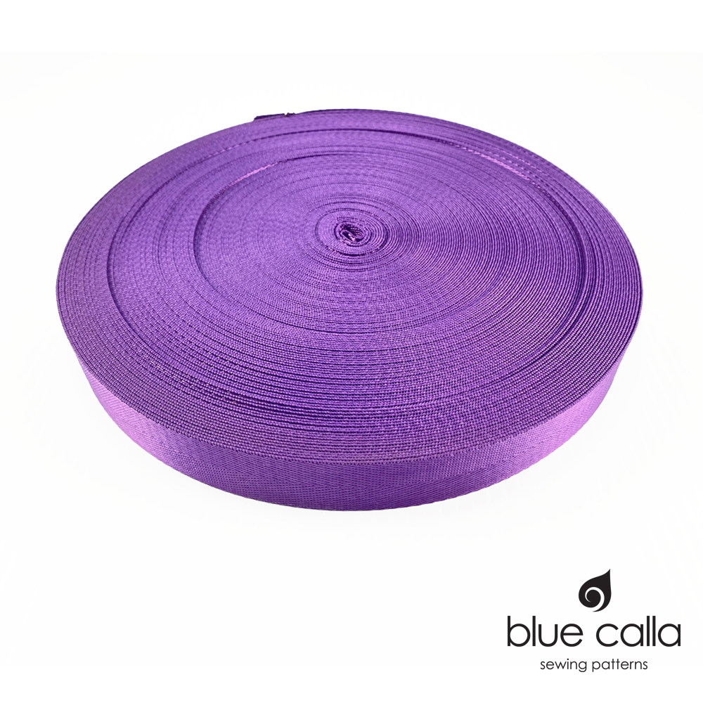 SALE Seat Belt Webbing - PURPLE