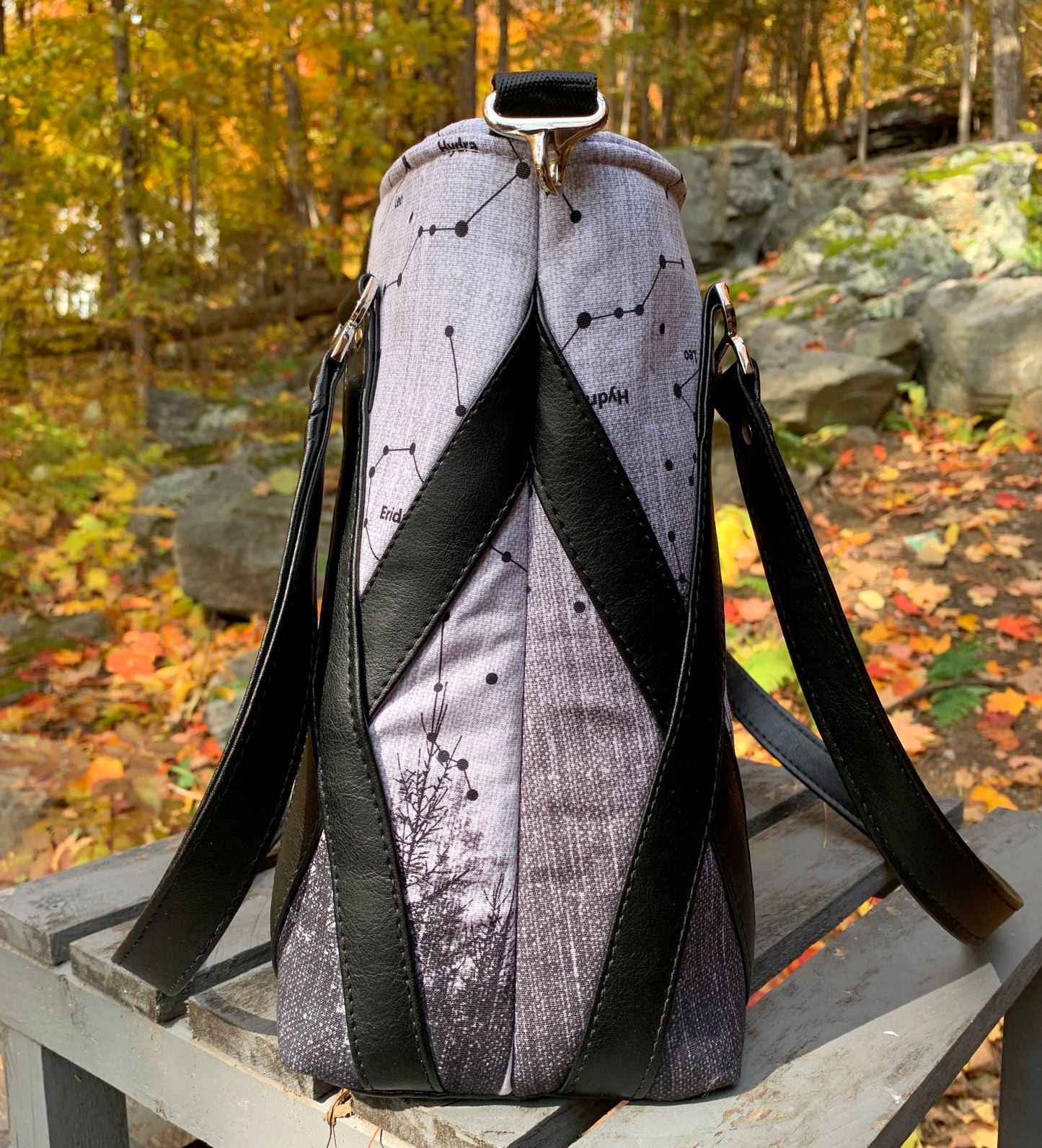 Passion Flower Tote - PDF Sewing pattern